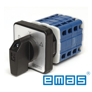 Grebenasti prekidač 0-Y-D 3-fazni 63A IP54 EMAS