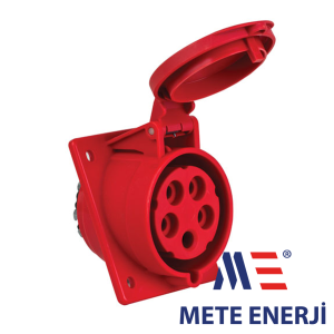 Industrijska uticnica ugradna 5x32A IP44 Mete Enerji
