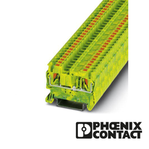 Klema za nizanje žuto zelena PT 2.5 ubodna Phoenix