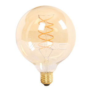 LED Sijalica E27 fila.amber G125 6W 2200k