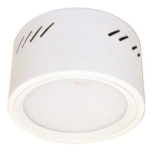 LED nadgradna lampa 12W 6400K okrugla bijela Mitea