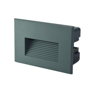 Lampa-spoljna LED ugradna 3W 4000K Siva Mitea