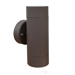 Lampa zidna bastenska 2xGU10 max.35W Braon Mitea