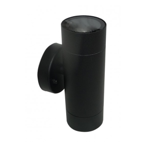 Lampa zidna bastenska 2xGU10 max.35W Crna Mitea