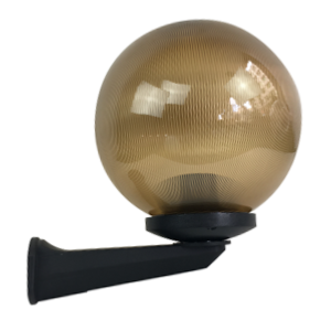 Lampa zidna kugla max.1x60W E27 IP44 Zlatna Mitea
