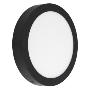 Nadgradni okrugli LED panel 18W 6500K Crni Mitea