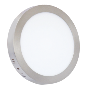 Nadgradni okrugli LED panel 24W 4000K Saten nikl Mitea