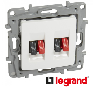 Niloe utičnica za zvučnike dvostruka Legrand