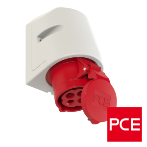 Priključnica nadgradna 32A 3P+PE, IP44 PCE