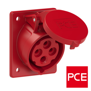 Priključnica panel 32A 3L+N+PE, IP44 PCE