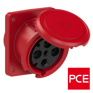 Priključnica panel 63A 3L PE, IP44 PCE