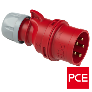 Ravni utikač 16A 3L+N+PE IP44 PCE