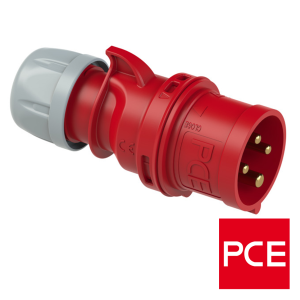 Ravni utikač 16A 3L+PE IP44 PCE