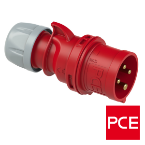 Ravni utikač 32A 3L+PE IP44 PCE