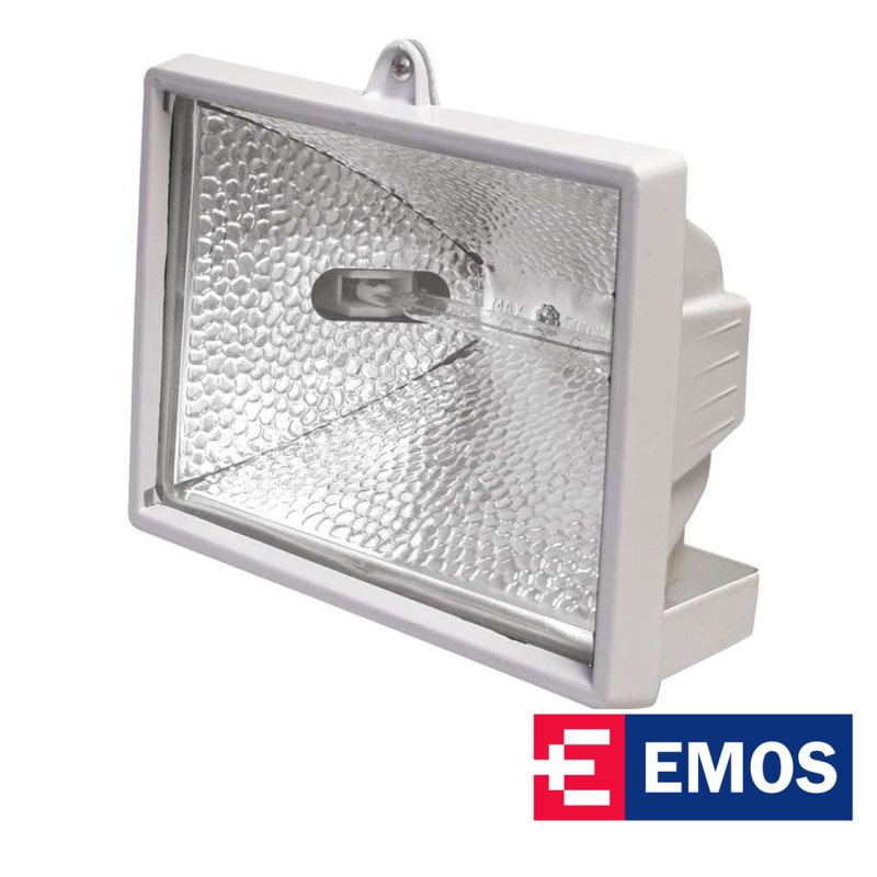 Reflektor bez senzora 1x1500W bijeli Emos