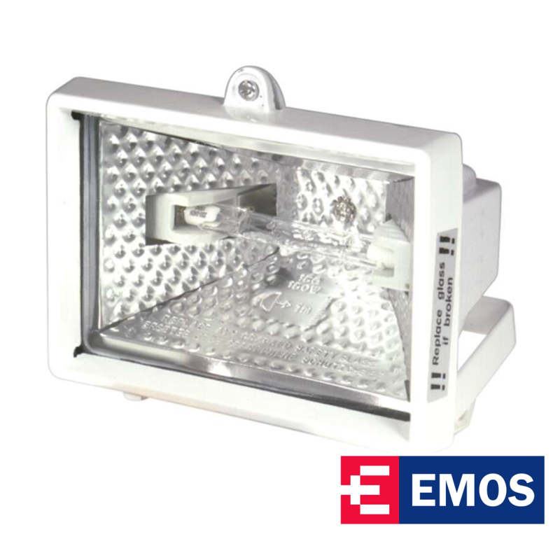 Reflektor bez senzora 1x150W bijeli Emos