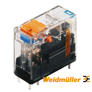 Rele 1CO 24VDC LED diode 16A Weidmuller