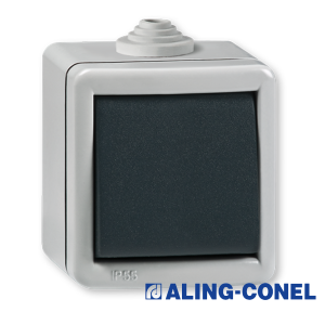 Silumin OG prekidač jednopolni armor Aling conel