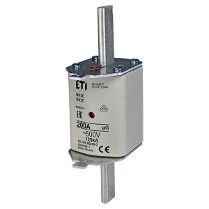 Topljivi uložak nožasti NV2C, Gg, 2C-200A Eti