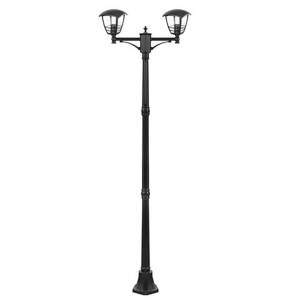 Vrtna lampa svjetiljka Crna E27 HL NAR-6 Horoz