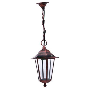 Vrtna lampa svjetiljka crvena E27 ERGUVAN HL272 Horoz