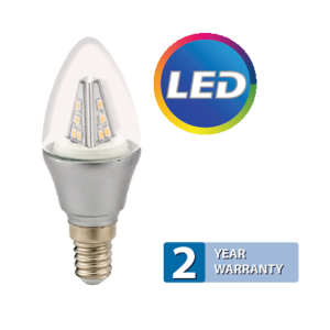 Sijalica LED 3W E14 3000K svijeca