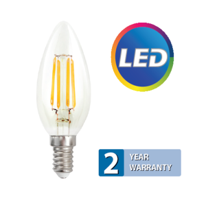 Sijalica LED Filam 4W E14 svijeca