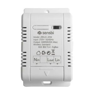 Sensbi ZRELEI-20W ZigBee rele 20A 250Vac