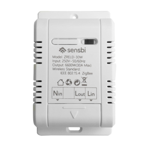 Sensbi ZRELEI-30W ZigBee rele, 30A 250Vac
