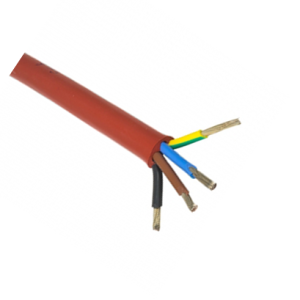 Silikonom oplašteni kabal kabel SiHF 4x1.5mm