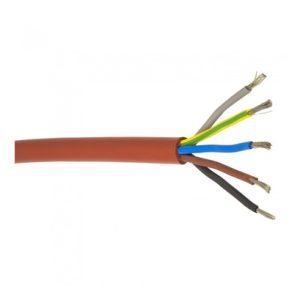 Silikonom oplašteni kabal kabel SiHF 5x1.5mm