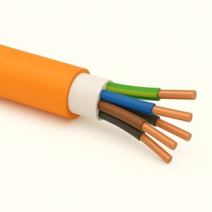 Bezhalogeni 0.6/1kV kabal kabel NHXH FE180/E90 5x1.5mm RE