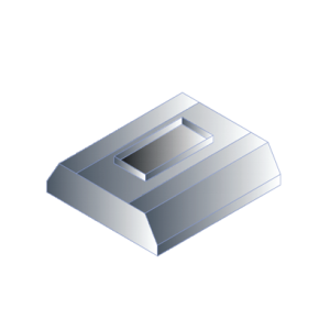 Ostrvska ravna napa ORN 1500x1800x500 mm